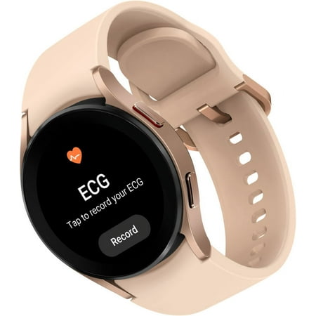Samsung Galaxy Watch4 40mm Smartwatch - Pink Gold - Bonus Band Included
