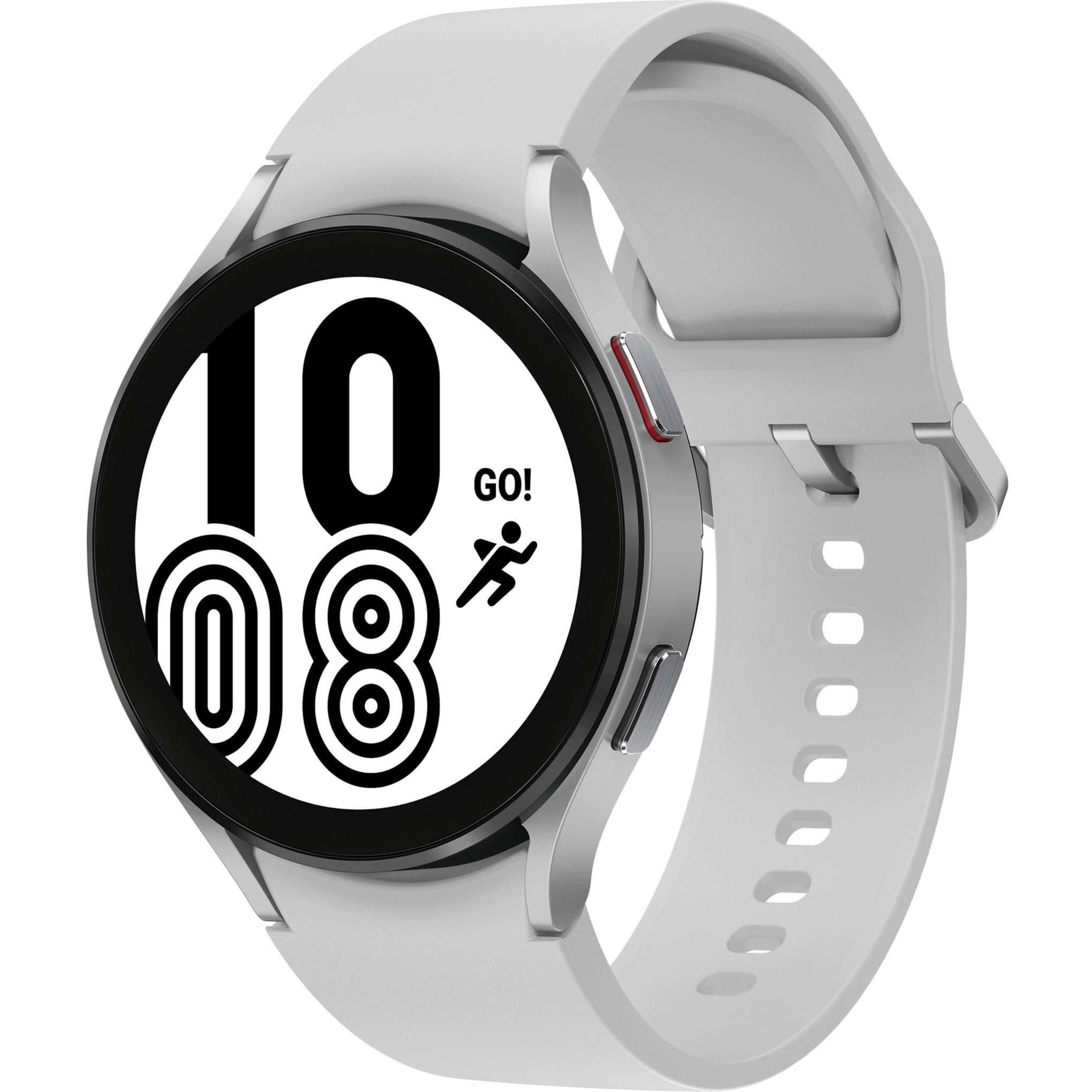 Samsung Galaxy Watch4, 44mm, Silver, LTE - Walmart.com