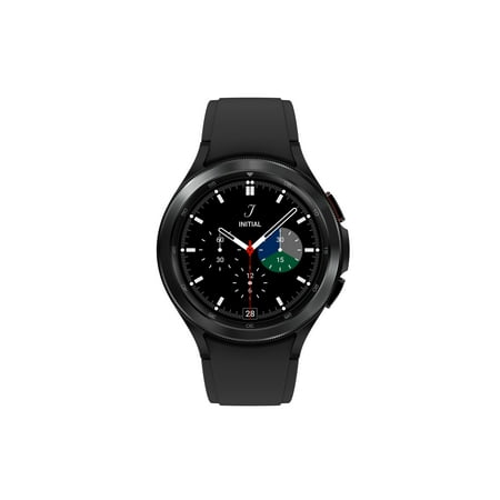 Samsung - Galaxy Watch 4 Classic Stainless Steel Smartwatch 46mm LTE - Black