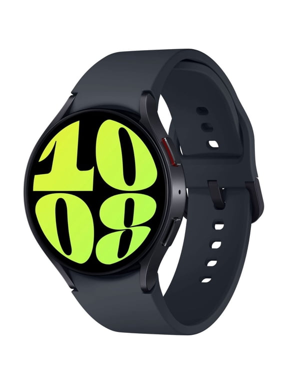 Pre-Owned Samsung, Galaxy, Watch6, Smartwatch, Aluminum, Voice Assistant, Bluetooth, Graphite/44mm