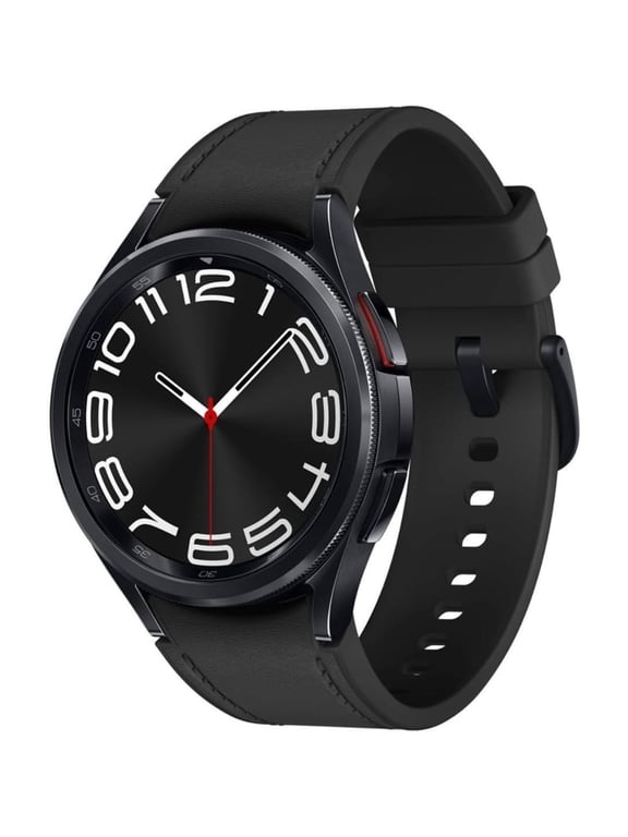 Pre-Owned Samsung Galaxy Watch6 Classic Smartwatch 43mm Bluetooth Black SM-R950