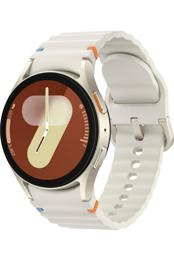 Galaxy Watch7 40mm Bluetooth and Wifi Aluminum Smart Watch, Cream