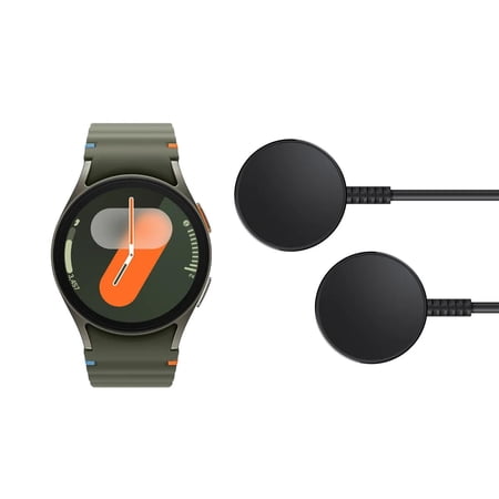 Samsung Galaxy Watch7 40mm, Two Fast Chargers Smartwatch Green