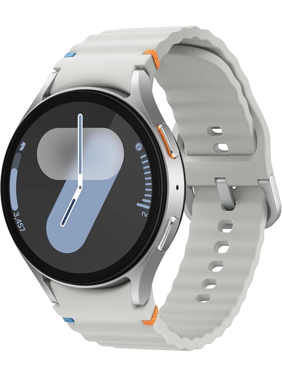 Galaxy Watch7 44mm Smart Watch, Aluminum, Bluetooth, Silver