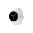 thumbnail image 1 of Samsung Galaxy Watch8 40mm Bluetooth Smart Watch, Silver, White Band, 1 of 10