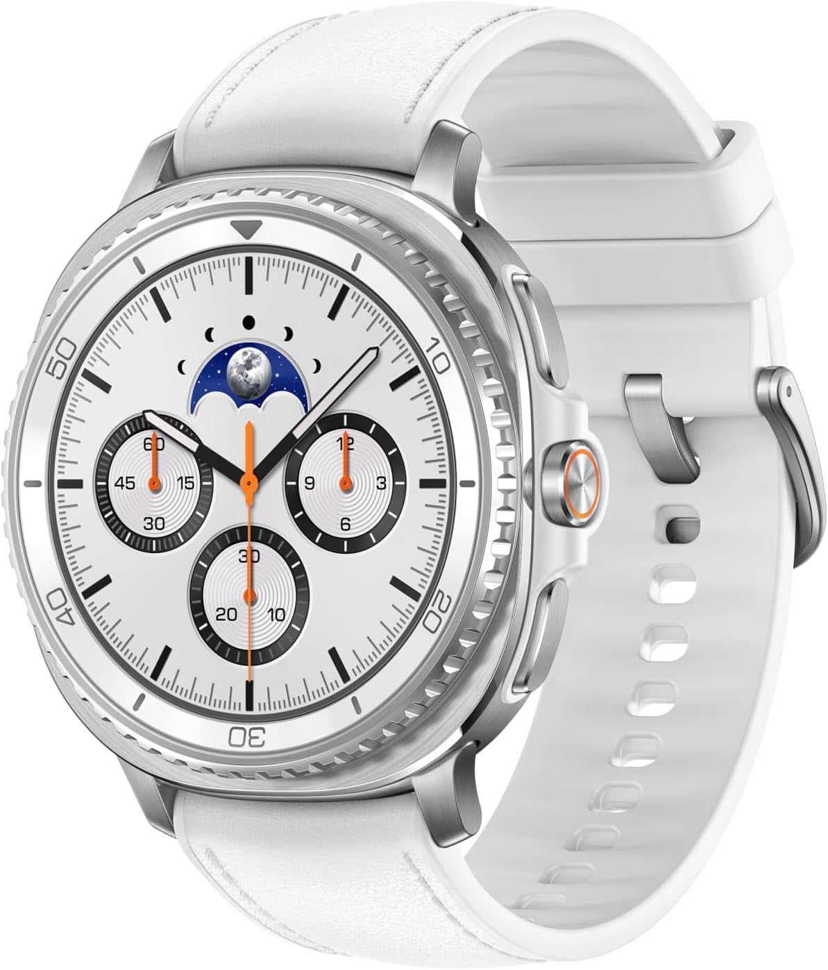 Samsung Galaxy Watch8 Classic 46mm (2025) GPS + LTE Smartwatch – Brand New| Unlocked | International Version – White