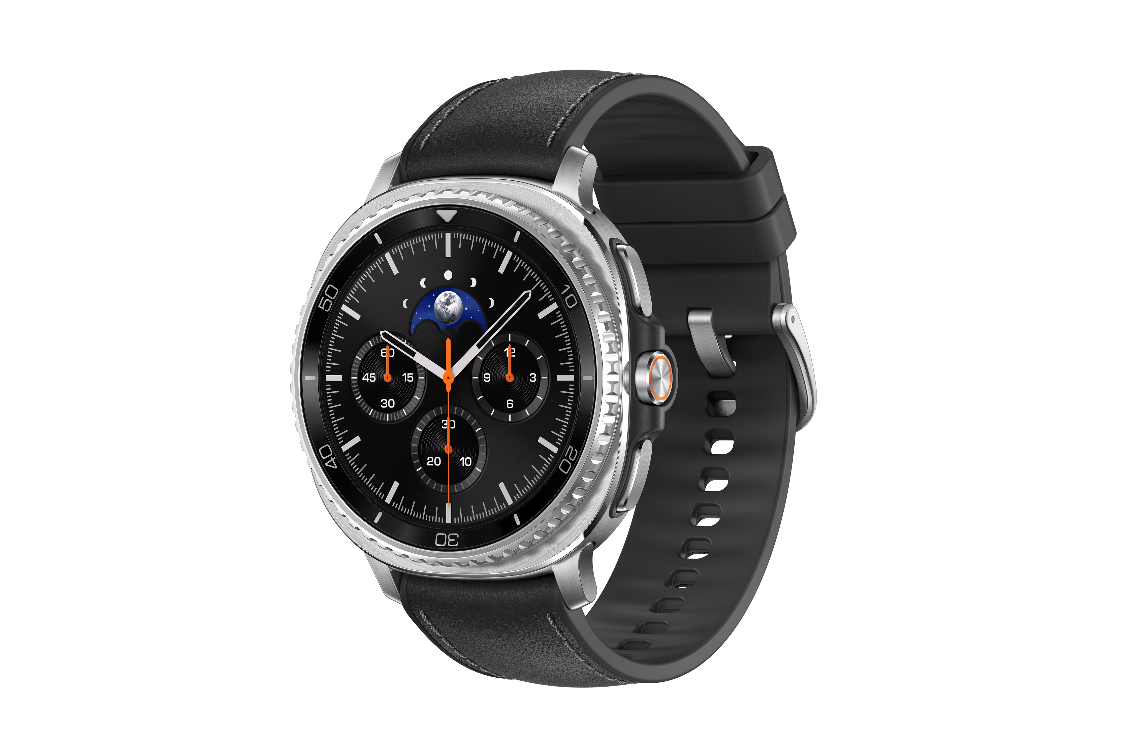 Open Box Samsung Galaxy Watch8 Classic 46mm Bluetooth Smart Watch, Black, Black Band