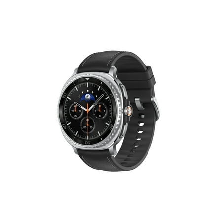 Samsung - Galaxy Watch8 Classic Stainless Steel Smartwatch 46mm BT - Black - (2025)