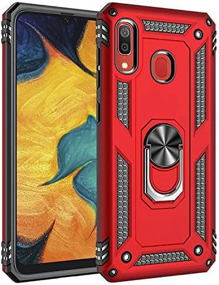 for Samsung Galaxy Wide4 Case,360 Degree Rotating Ring Holder Kickstand ...