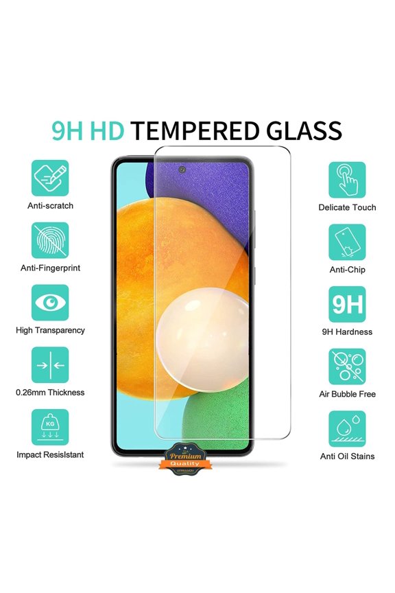 For Samsung Galaxy XCover 7 Pro LCD Clear Screen Protector Temper Glass, Easy Installation 9H Transparent HD Clear Screen Guard Screen Cover by Xpression - Clear