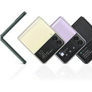 Samsung Galaxy Z Flip 3 5G SM-F711U1 128GB Black (US Model) - Factory Unlocked Cell Phone - Excellent Condition
