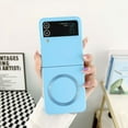 thumbnail image 1 of for Samsung Galaxy Z Flip 3 Magnetic Phone Case,[Hard PC][Reinforced Corners][Slim&Lightweight] Shockproof Protective Thin Fit Rugged Phone Case for Samsung Galaxy Z Flip 3,Blue, 1 of 5