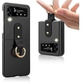 thumbnail image 1 of for Samsung Galaxy Z Flip 4 5G Case with Ring Ultra Thin Matte PC Protective Cover Slim Shockproof Anti-Drop Phone Case for Samsung Galaxy Z Flip 4 5G, 1 of 7