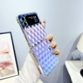 thumbnail image 1 of for Samsung Galaxy Z Flip 4 5G Case for Women, Cute 3D Holographic Laser Gradient Glitter Bling Sparkly Shiny Hard PC Shockproof Clear Slim Girls Protective Case for Galaxy Z Flip 4 5G, Blue, 1 of 5