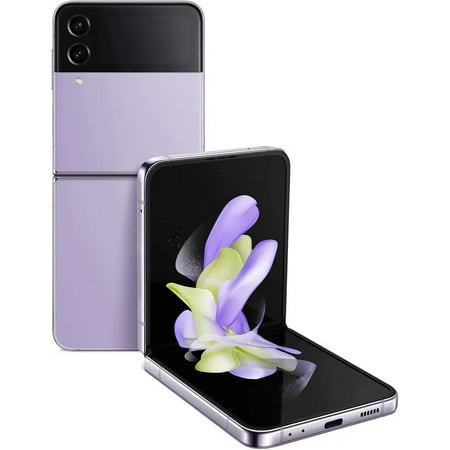 Samsung Galaxy Z Flip4 Factory Unlocked (SM-F721U1) Bora Purple 256GB REFURBISHED Excellent Condition