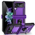 for Samsung Galaxy Z Flip 4 Case, Galaxy Z Flip 3 Case with Hinge