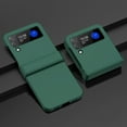 thumbnail image 1 of for Samsung Galaxy Z Flip 4 Hinge Protection Case without Front Screen Protector, Ultra Thin Matte Liquid Silicone PC Protective Cover for Samsung Galaxy Z Flip 4,Green, 1 of 10