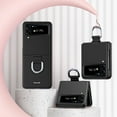 thumbnail image 1 of for Samsung Galaxy Z Flip 4 Phone Case, Protective Cover with Ring, Heavy Duty Shockproof Hard PC Case for Samsung Galaxy Z Flip 4 5G 2022 Wireless Charging Ultra-thin, Black, 1 of 6