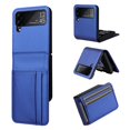 thumbnail image 1 of for Samsung Galaxy Z Flip 4 Wallet Case with Card Holder, Classic Business Style Premium PU Leather Protective Luxury Phone Case Men Women for Samsung Galaxy Z Flip 4,Blue, 1 of 10