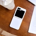 thumbnail image 1 of Samsung Galaxy Z Flip 5 Case Liquid Silicone, Slim Fit Premium Soft Silicone and PC Shockproof Phone Cover, Upgraded Camera Protection and Microfiber Lining Phone Case,White, 1 of 9