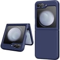 thumbnail image 1 of for Samsung Galaxy Z Flip 5 Case Soft Case Liquid Silicone Case Gel Rubber Bumper Slim Fit Shockproof Protective Phone Case for Samsung Galaxy Z Flip 5 5G, Night Blue, 1 of 11