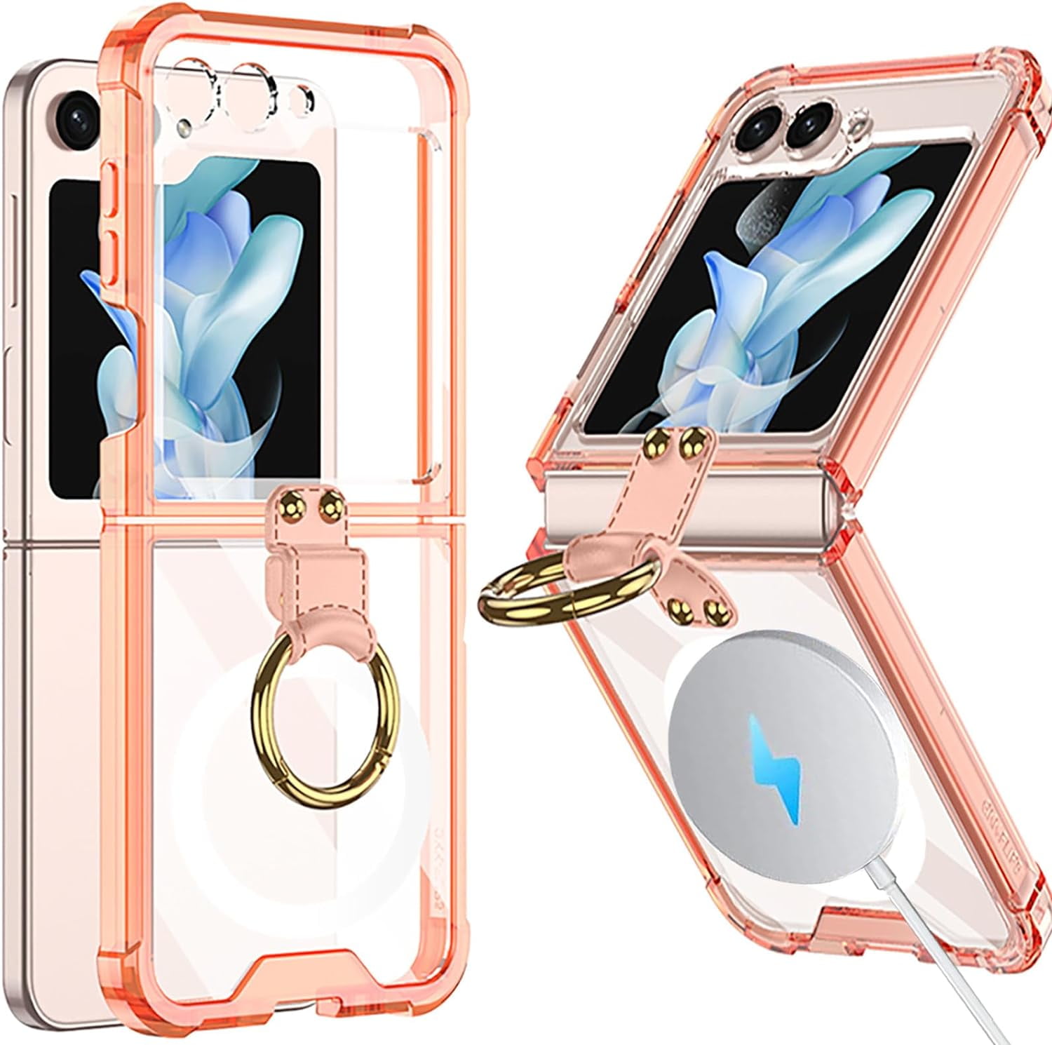 Samsung Galaxy Z Flip 5 Phone Case Clear with with