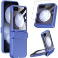 thumbnail image 1 of for Samsung Galaxy Z Flip 5 Slim Case, [Integrated Screen Protector] One-Piece Z Flip 5 Phone Case with Hinge Protection All-Inclusive Scratch-Resistant Z Flip 5 5g Phone Case Blue, 1 of 12