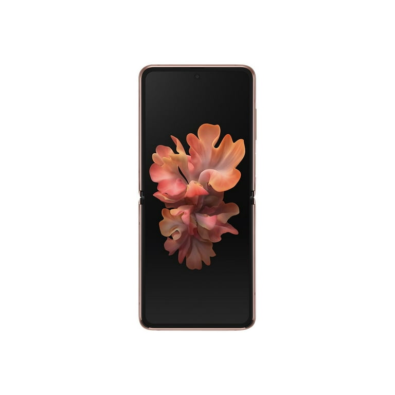 スマートフォン本体 Galaxy Z Flip 5G Mystic Bronze Samsung Galaxy Z Flip 5G SM-F707U GSM Unlocked 256GB 8GB RAM
