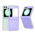 thumbnail image 1 of for Samsung Galaxy Z Flip 6 Case, [Hinge Protection] [Anti-Fingerprint Matte Finish] Slim Fit Full-Body Shockproof Hard PC Protective Phone Case for Samsung Galaxy Z Flip 6 5G, Purple, 1 of 6
