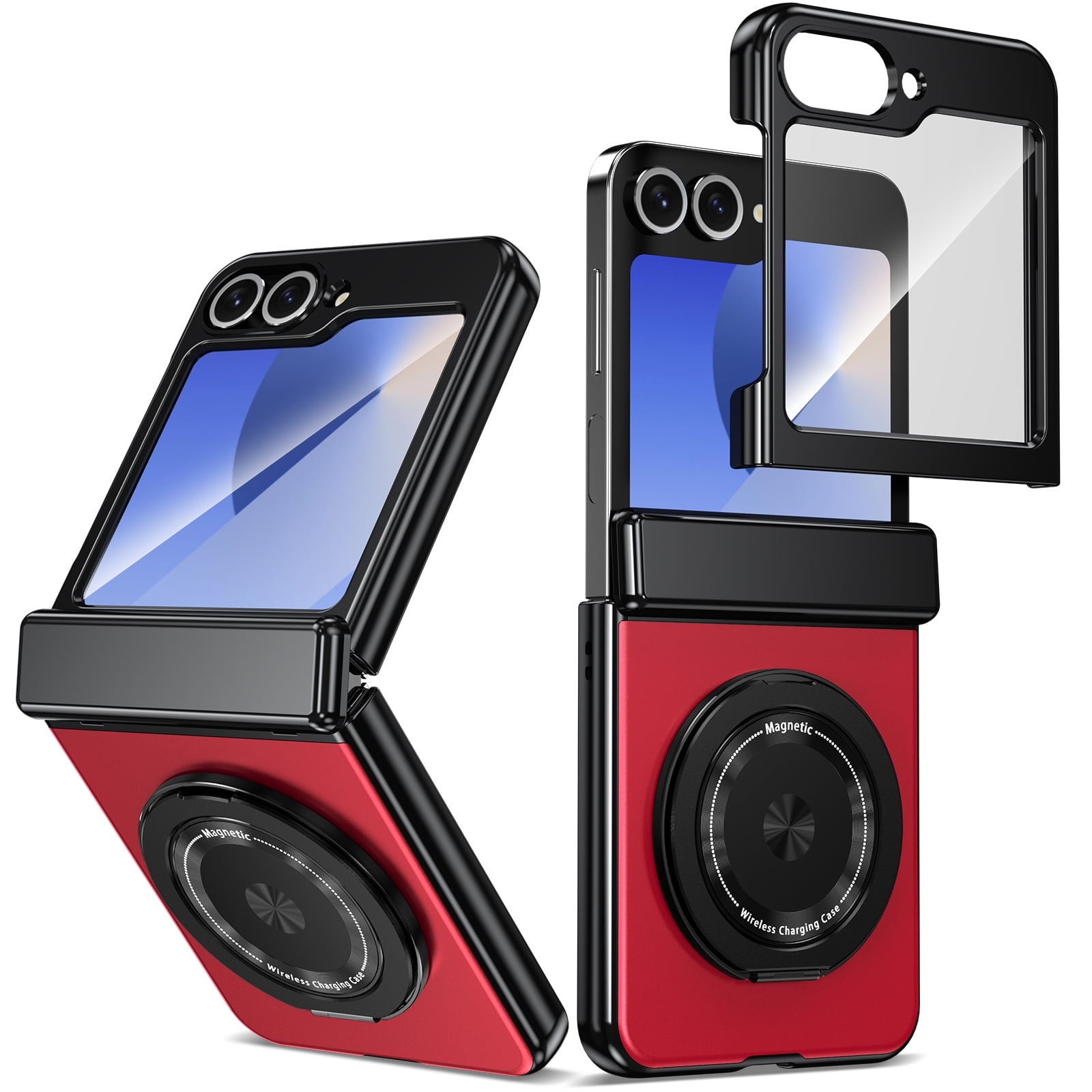 for Samsung Galaxy Z Flip 6 Case , Hinge Protection Case with Front