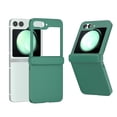 thumbnail image 1 of Samsung Galaxy Z Flip 6 Case with Hinge Protection, Liquid Silicone Protective Slim Cover Protective Body (PC) with Hinge Protector (TPU), Compatible with Samsung Galaxy Z Flip 6,Darkgreen, 1 of 6