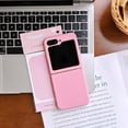 thumbnail image 1 of Samsung Galaxy Z Flip 6 Case Liquid Silicone, Slim Fit Premium Soft Silicone and PC Shockproof Phone Cover, Upgraded Camera Protection and Microfiber Lining Phone Case,Darkpink, 1 of 9