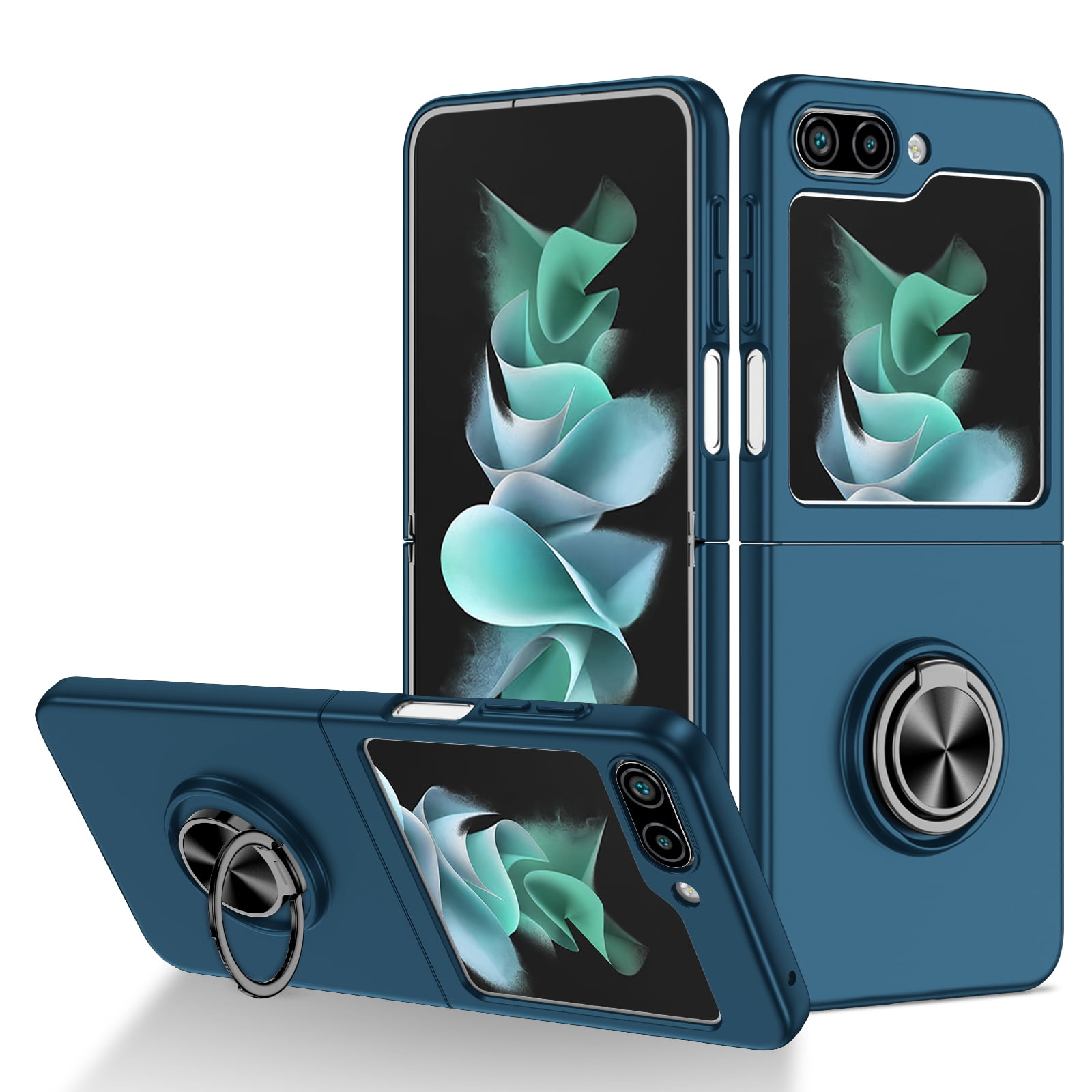 【Design Skin】Galaxy Z Flip 6 Ring Grip Pocket Case ver.2 for Samsung Galaxy Z Flip 6 Case, Phone Case Samsung Z Flip