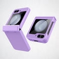 thumbnail image 1 of for Samsung Galaxy Z Flip 6 Case,with Hinge Protection and screen protection,Wireless Charging,Protective Cover Shockproof Rugged Ultra slim Hard Case for Samsung Z Flip 6,Purple, 1 of 7