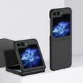 thumbnail image 1 of for Samsung Galaxy Z Flip 7 Matte Liquid Silicone Hard [Lightweight] [Shockproof] [Drop-Proof] [Anti-Scratch] Full Body Rugged Slim Fit Protective Phone Case for Samsung Galaxy Z Flip 7,Black, 1 of 9