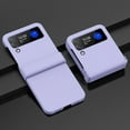 thumbnail image 1 of for Samsung Galaxy Z Flip 7 Phone Case, Frosted Skin-Friendly Ultra-thin Z Flip 7 Phone Case with Hinge Protection Wireless Charging PC Matte Case Cover for a Samsung Galaxy Z Flip 7, Purple, 1 of 8
