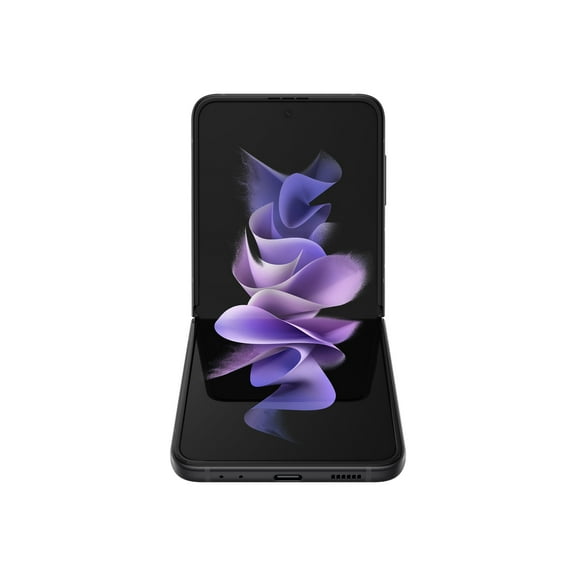 Samsung Galaxy Z Flip3 5G - 5G smartphone - dual-SIM - RAM 8 GB / Internal Memory 128 GB - OLED display - 6.7" - 2640 x 1080 pixels (120 Hz) - 2x rear cameras 12 MP, 12 MP - front camera 10 MP - phantom black