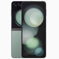 thumbnail image 1 of Samsung Galaxy Z Flip5 EXCLUSIVE EDITION Dual-SIM 512GB ROM + 8GB RAM (Only GSM | No CDMA) Factory Unlocked 5G Smartphone (Green) - International Version, 1 of 3