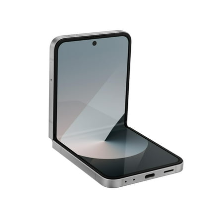 Samsung Galaxy Z Flip6 Cell Phone, Factory Unlocked Android Smartphone, 512GB, Compact, Foldable Design, One-Hand Control, Best Selfies, Full Cover Screen, US Version, 2024, Silver Shadow