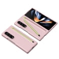 thumbnail image 1 of For Samsung Galaxy Z Fold 3 Case with S Pen Holder & Slim Stylus,Full Coverage Screen Protector Shockproof Ultra Slim Thin Fit Rugged Phone Case for Samsung Galaxy Z Fold 3,Pink, 1 of 8