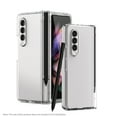 thumbnail image 1 of Samsung Galaxy Z Fold 3 Case with S-Pen Holder, Dteck Full Body Shockproof with Screen Protector Cover for Samsung Galaxy Z Fold 3 5G 2021, Clear, 1 of 7