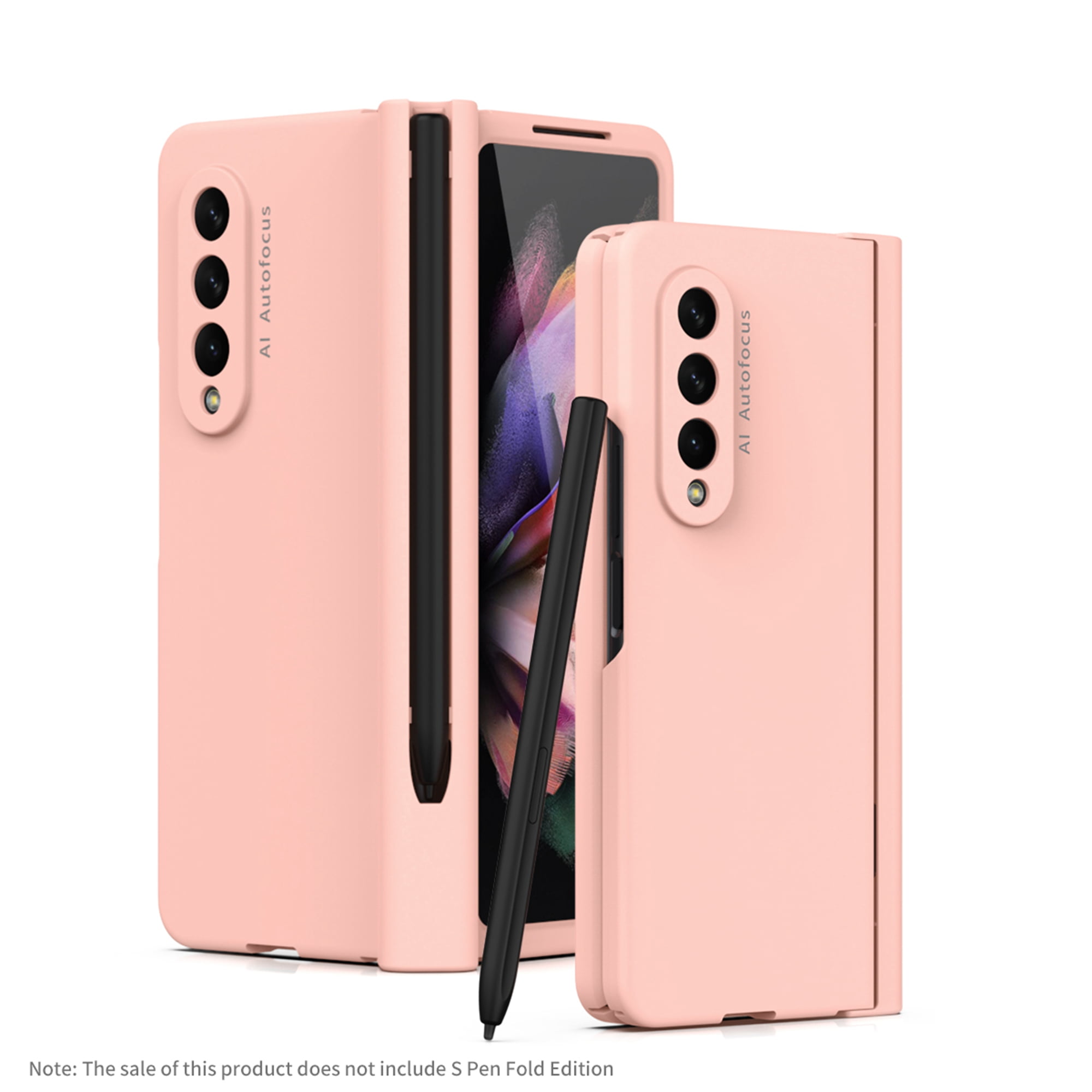 Samsung Galaxy Z Fold 3 Case with S-Pen Holder, Dteck Full