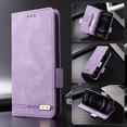 thumbnail image 1 of For Samsung Galaxy Z Fold 3 Wallet Case with RFID Blocking Credit Card Holder, PU Leather Folio Flip Kickstand Protective Shockproof Cover Women Men for Samsung Galaxy Z Fold 3 Phone case,Purple, 1 of 13
