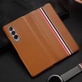thumbnail image 1 of for Samsung Galaxy Z Fold 4 5G Case, Genuine Leather Magnetic Flip Case Cover All-Inclusive Protection Shockproof Phone Case for Samsung Galaxy Z Fold 4 5G 2022,Colorful Orange, 1 of 9