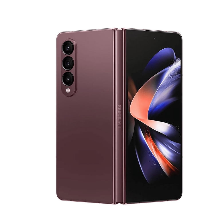 Samsung Galaxy Z Fold 4 5G, 512GB, T-Mobile, Burgundy, Refurbished