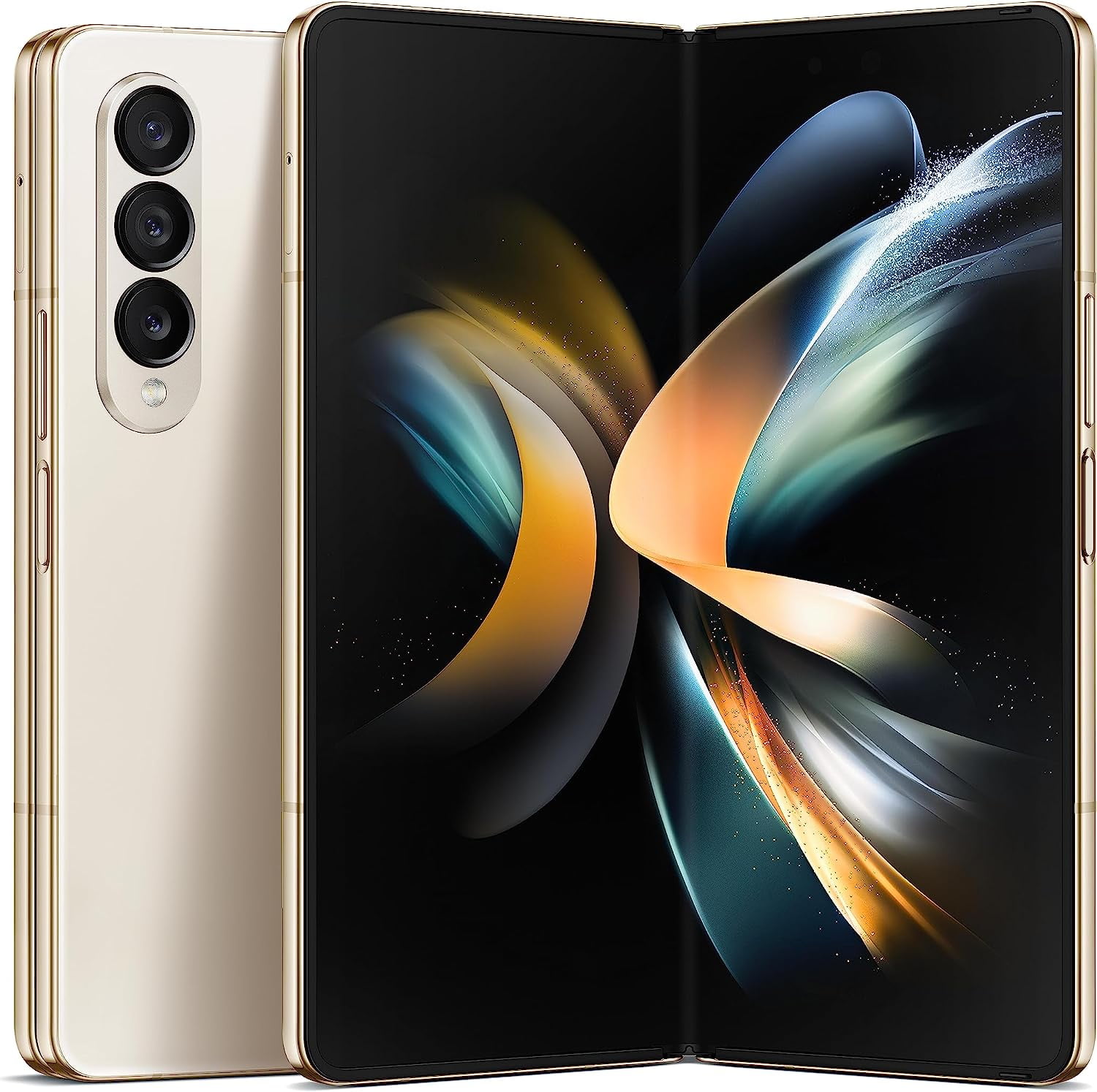 Restored Samsung Galaxy Z Fold 4 5G F936U1 512GB Factory Unlocked (Beige) Smartphone - (Refurbished)