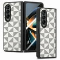 thumbnail image 1 of for Samsung Galaxy Z Fold 4 Case with Hinge Protection, Embossed Z Fold 4 Case Built-in Screen Protector, Full Body- Silicone All-Inclusive Shockproof Case for Samsung Galaxy z Fold 4, White, 1 of 9