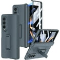 thumbnail image 1 of for Samsung Galaxy Z Fold 4 Case with Magnetic Hinge Protection & Front Screen Protector, All-inclusive Hard PC Shockproof Cover with Kickstand Camera Cover Phone Case for Z Fold 4 2022 - Green, 1 of 13