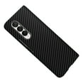 thumbnail image 1 of for Samsung Galaxy Z Fold 4 Phone Case,Slim Hard PC + Soft TPU Anti-Scratch Shock Absorption Carbon Fibre Durable Protective Case Wireless Charing Cover for Samsung Galaxy Z Fold 4, Black, 1 of 6