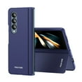 thumbnail image 1 of for Samsung Galaxy Z Fold 4 Skin Friendly Touch Feeling Case, Magnetic Hinge Z fold 4 case with Invisible Bracket Matte PC Anti-Scratch Precision Hole Camera Protection Case 7.6 inch, Blue, 1 of 6